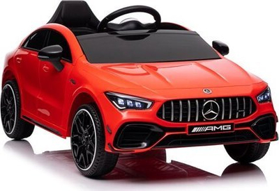 Makina me bateri Lean Toys Mercedes CLA 45s AMG 4x4, elektrike, e kuqe
