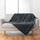 Batanije dekorative Douceur d'intérieur Fur Throw, 125x150cm, poliester, gri