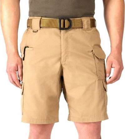 Shorts për meshkuj 5.11 Taclite Pro Ripstop, madhësia 38, 35% pambuk 65% poliester, ngjyra coyote