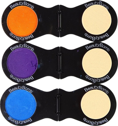 Set tatuazhesh dhe bojërash për flokë Beauty Bomb, 3 në 1, për fëmijë 3+