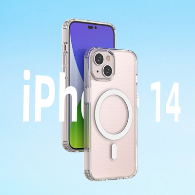 Kapak telefoni për iPhone 14, MagSafe, TPU i tejdukshëm