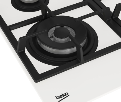 Pianurë gazi Beko HILW64225SW, 4 vatra, e bardhë