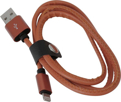 Kabllo USB Platinet PUCLIP1BR, USB A me Lightning, 1 m, kafe
