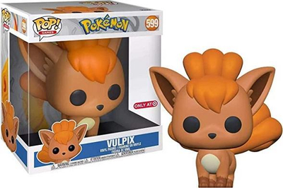 Figurë Funko Pop Pokemon Vulpix Jumbo, vinil, portokalli