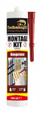 Ngjitës montimi Technicqll Montage Kit Neoprene, 300 ml, për xham, metal, dru, i bardhë