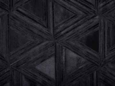 Tapet lëkure Beliani KASAR, 160x230 cm, i zi