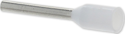 Ferrula të izoluara për kabllo, 0.75mm², set 100 copë, gri
