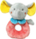 Lodër rreshqitëse Tullo Elephant, pelush, 18 cm, gri