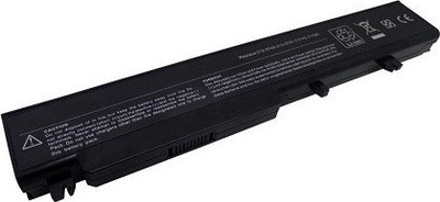 Bateri laptopi Dell 312-0740, zëvendësuese, e zezë
