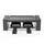 Grill elektrik Melissa Raclette 16300031, 400W, për 2 persona, i zi