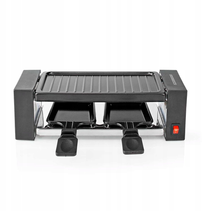 Grill elektrik Melissa Raclette 16300031, 400W, për 2 persona, i zi