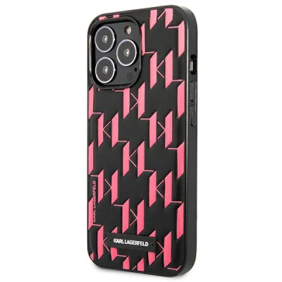 Kapak telefoni Karl Lagerfeld KLHCP13XMNMP1P, për iPhone 13 Pro Max, hardcase, rozë