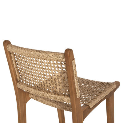 Stol bari me mbështetëse Nesha 45x57x110Hcm (HM9788), bezhë