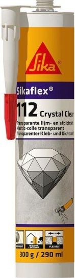 Ngjitës fugash Sika Sikaflex 112 Crystal Clear, universal, 290 ml, transparent