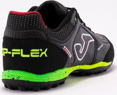Këpucë futbolli Joma Top Flex 2401 TF, për tapet sintetik, lëkurë, të zeza