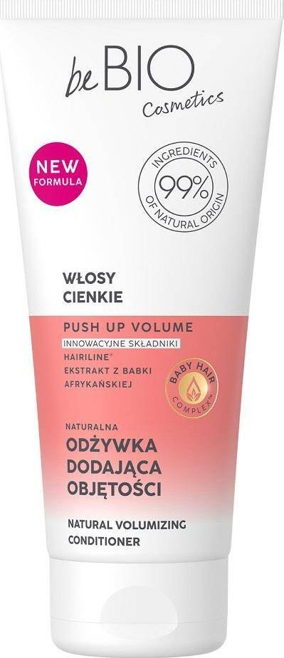 Balsam flokësh Bebio Baby Hair Complex, për volum, për flokë të hollë, 200 ml