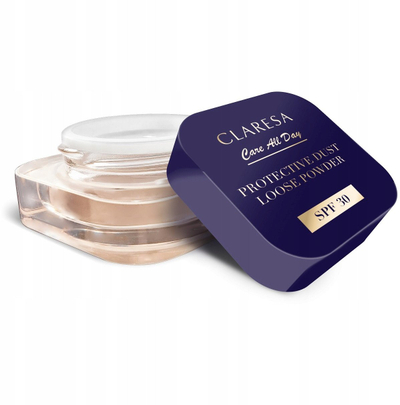 Пудра во прав за лице Claresa Protective Dust, SPF30, 5g, универзална