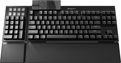 Tastierë mekanike Be Quiet Dark Mount, RGB, taste taktile, e zezë