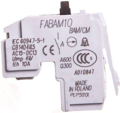 Kontakt alarmi GE Power 432003, 1NO, për ndërprerës FE FG FABAM10