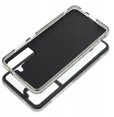 Këllëf telefoni OEM Teddy Bear për Samsung Galaxy S25 FE, PC TPU, i zi