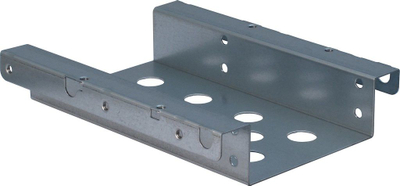 Адаптер за диск Интер-Тек 88885245, 2x 2.5\" во 1x 3.5\", црн