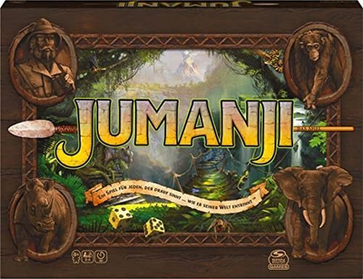 Lojë tavoline Spin Master Jumanji 6062309, familjare bashkëpunuese, 2-4 lojtarë, shumëngjyrëshe