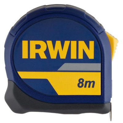 Metër rrotullues IRWIN 8m, gjerësi 25mm, blu