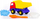 Set lodrash plazhi Pokusa Mirage Truck, 4 pjesë, kamion me benë, shumëngjyrësh
