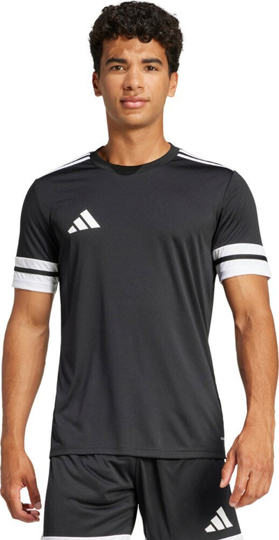 Bluzë sportive adidas Squadra 25 M JG5832, për burra, poliester i ricikluar, e zezë