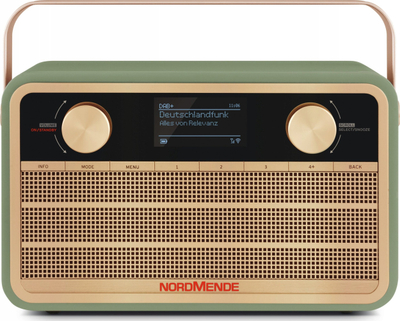 Radio portabël Nordmende Transita 121 IR, DAB+, radio interneti, jeshile