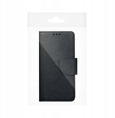 Футрола книга Fancy за Xiaomi Redmi 14C, со држач, црна
