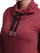 Fustan LOAP Ebunka, i kuq/burgundy