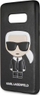Kapak telefoni Karl Lagerfeld Iconic Full Body për Samsung S10 Lite, silikoni, i zi