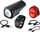 Set drita biçiklete Sigma Buster 150 Nugget Flash, 150 lumen, USB, e zezë