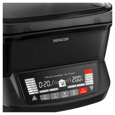 Fritezë Multifunksionale Sencor SFR 9300BK-MEG2, 4.8l, e zezë