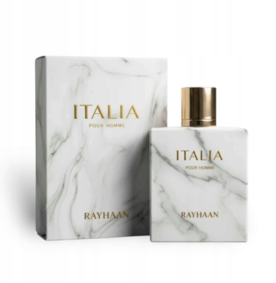 Parfum burrash Rayhaan Italia, Eau de Parfum, 100 ml, i bardhë
