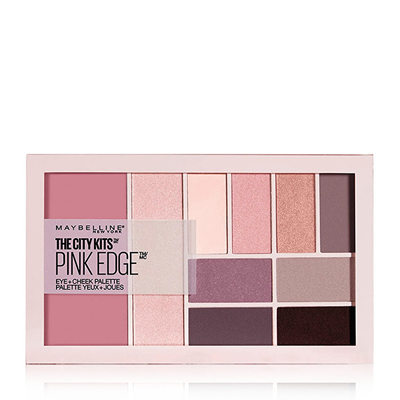 Paletë hijesh për sy dhe fytyrë Maybelline The City Kits Pink Edge 12 g