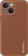 Këllëf telefoni Dux Ducis Yolo për iPhone 14, lëkurë eko, kafe