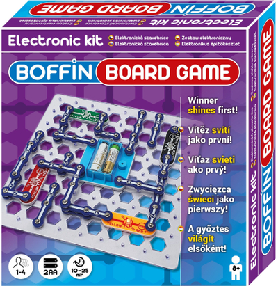Loja tavolinore Boffin Board Game, familjare, shumëngjyrëshe