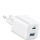 Karikues muri Anker 323, 33W, me 2 porta USB-C edhe USB-A, i bardhë