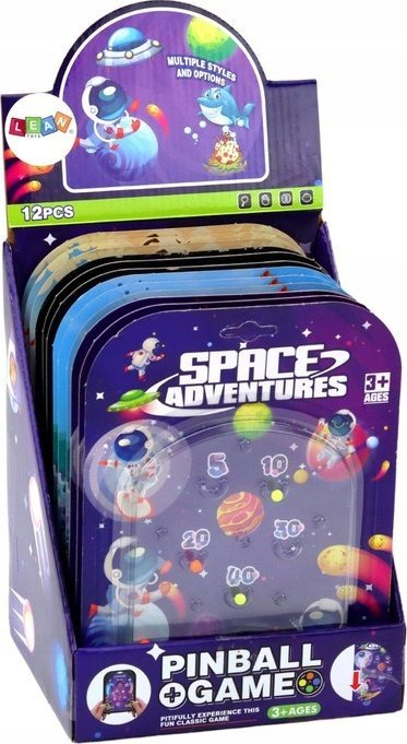Lodër top rrotullues Lean Toys 17651, plastikë metalike, shumëngjyrëshe