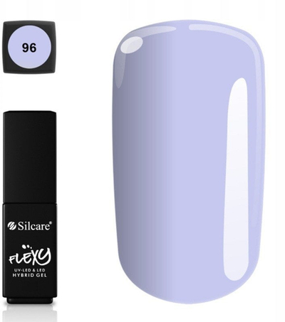 Llak gjysmë permanent Silcare Flexy 96, 4.5 g, ngjyrë e fortë