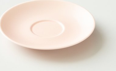 Pjatëz filxhani Origami Scented Ceramic Saucer, qeramike, rozë e çelur