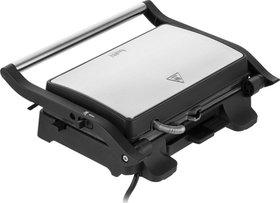 Toster panini Botti Laurel JT P10, 1000W, pllaka jo ngjitëse, inox
