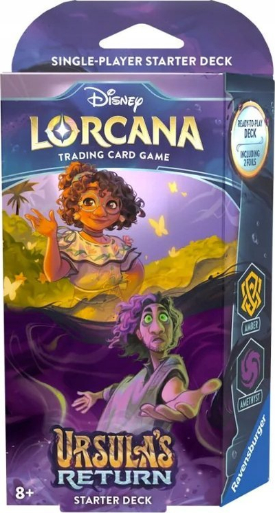 Loja me letra Ravensburger Disney Lorcana Set 4, display me 8 starter deck, me ngjyra