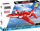 Set blloqesh Cobi BAE Hawk T1 Red Arrows, shkalla 1:48, 389 copa, i kuq