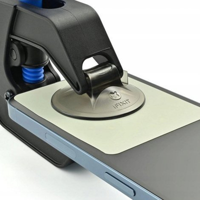 Mjet për me hap telefonin iFixit Anti Clamp, me kupa thithse, rregullim me vidë, i zi