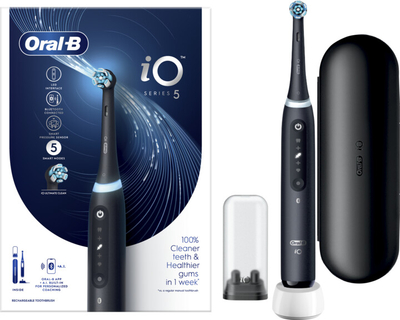 Furçë elektrike për dhëmbë Oral B iO Series 5 Matt kOBR144, e zezë