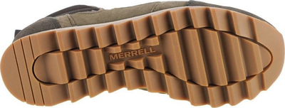 Këpucë malore Merrell Alpine Sneaker Mid PLR WP 2 M J004291, për meshkuj, të papërshkueshme nga uji, jeshile