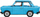 Set ndërtimi Cobi Youngtimer Trabant 601 S, 1420 copa, shkallë 1:12, blu
